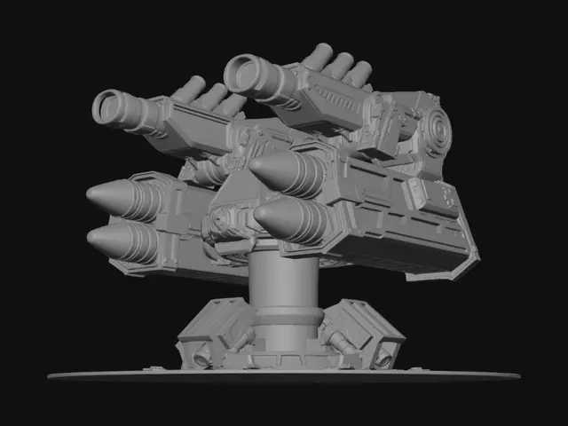 3D model for Nebula Heavy Multi-Launcher Turret