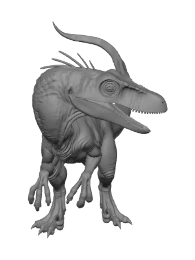3D model for Cretaceous Ambush