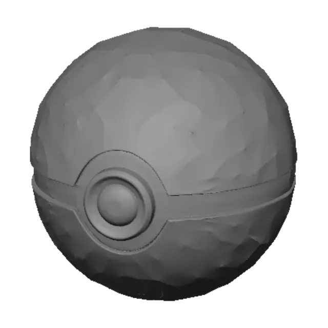 3D model for Make me a Poké ball