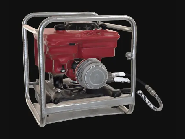 3D model for Portable gas-powered water pump