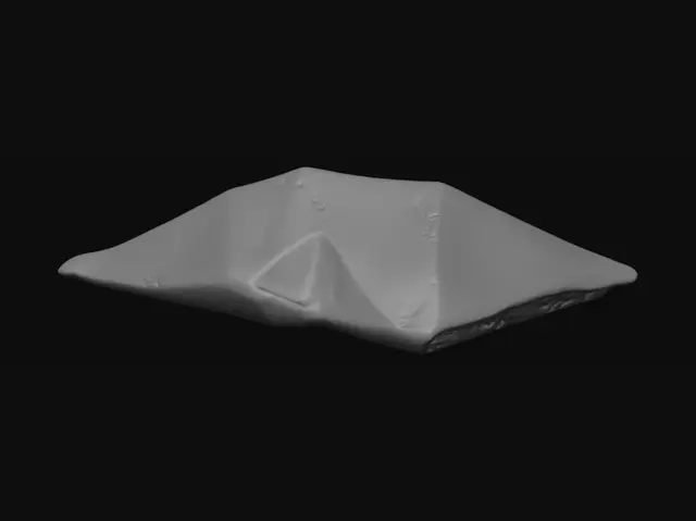3D model for Black Delta-Wing Fragment