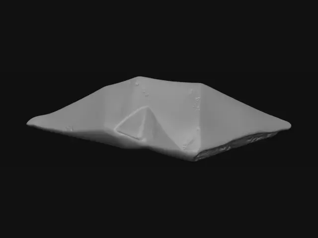 3D model for Black Delta-Wing Fragment
