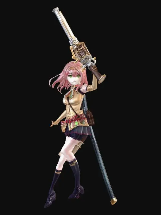 3D model for Giant Revolver Blade