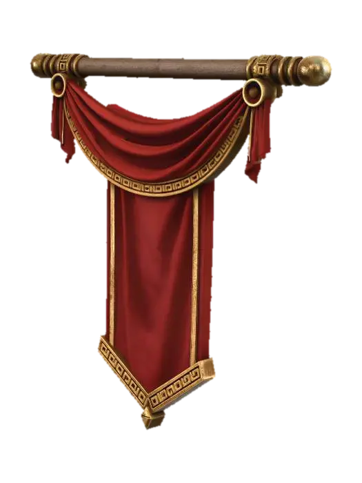 flag - Flags 3D-model, gegenereerd door AI