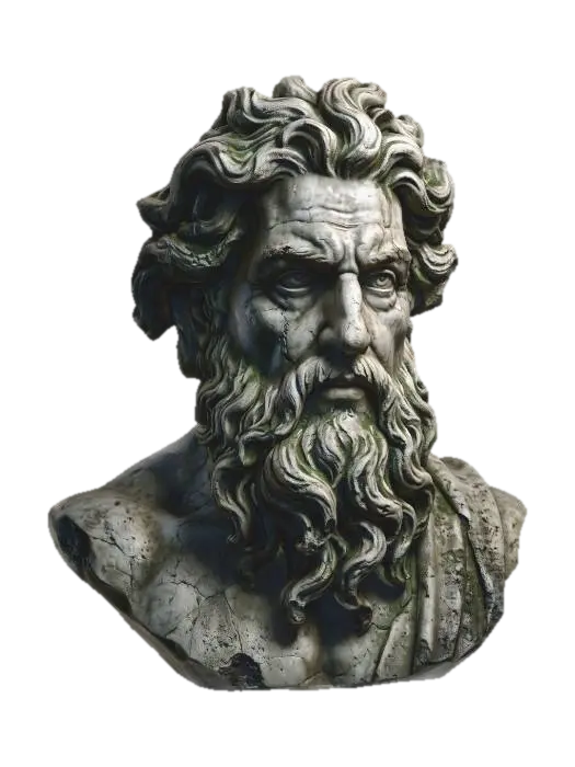 3D model for Posedion statue
