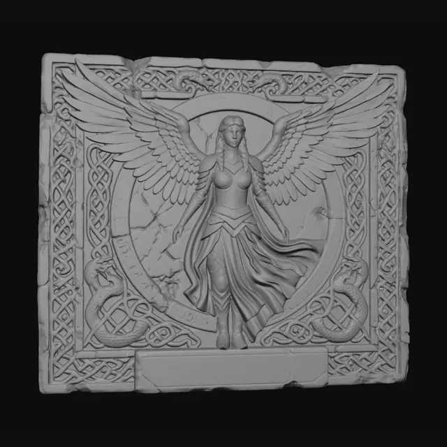3D model for Valkyrie of the Runic Circle