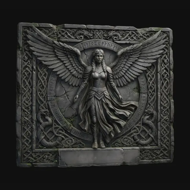 3D model for Valkyrie of the Runic Circle