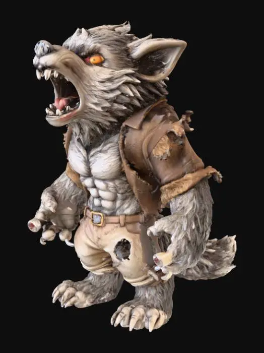 3D model for Fierce Toywolf