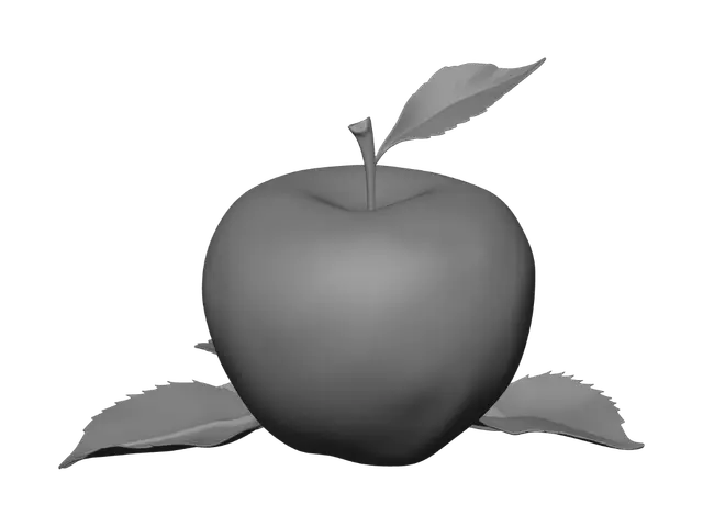 3D model for Crimson Apple