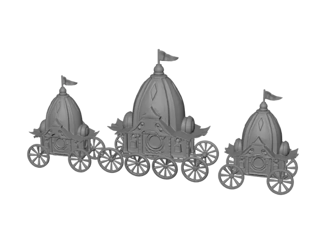 3D model for Royal Parade Train