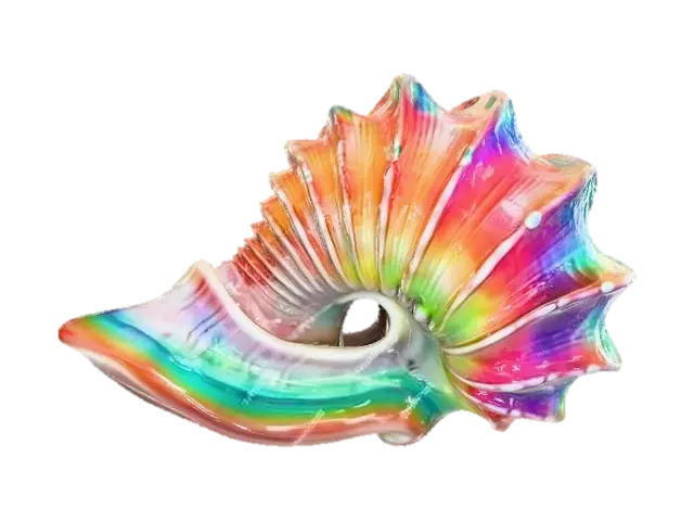 3D model for Rainbow Seashell