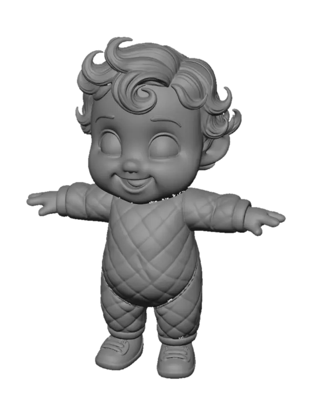 3D model for Polka Dot Baby