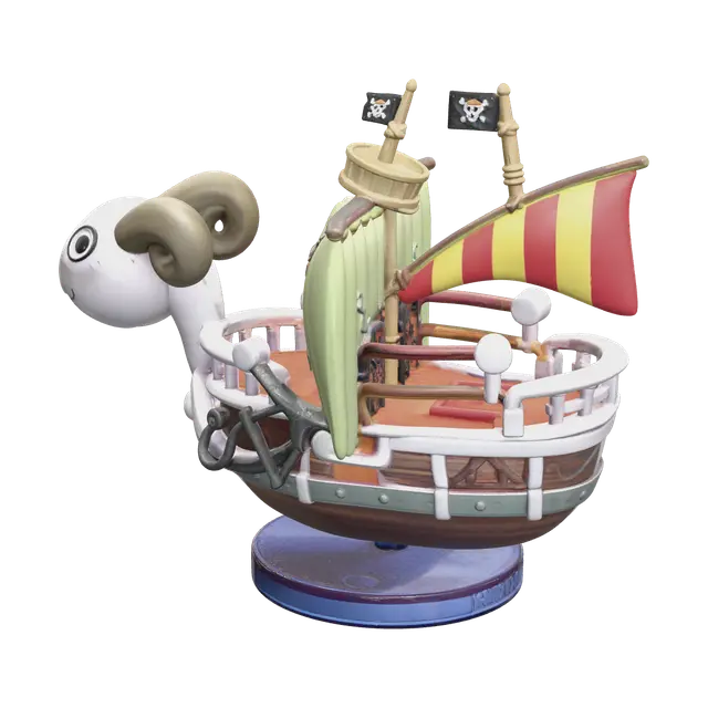 3D model for Fantasy One Piece Ship