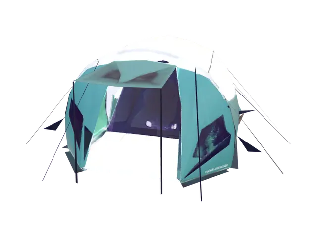 3D model for Fragmented Teal Tent