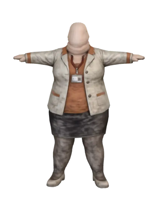 3D model for Headless Office T-Pose