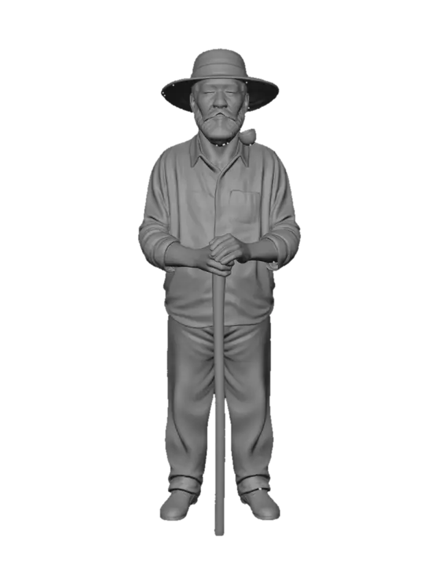 3D model for 360-Degree Farmer Montage