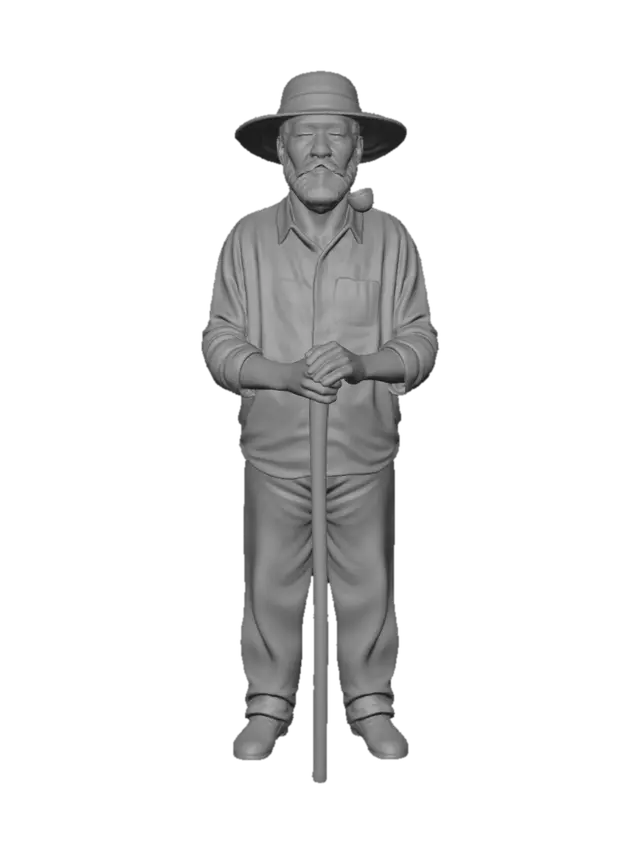 3D model for 360-Degree Farmer Montage