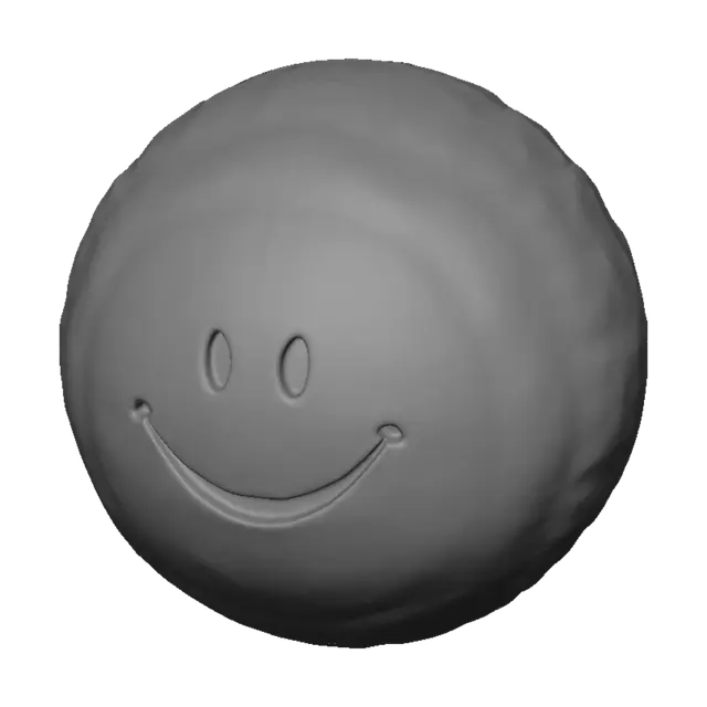3D model for Sunny Smiley Ball