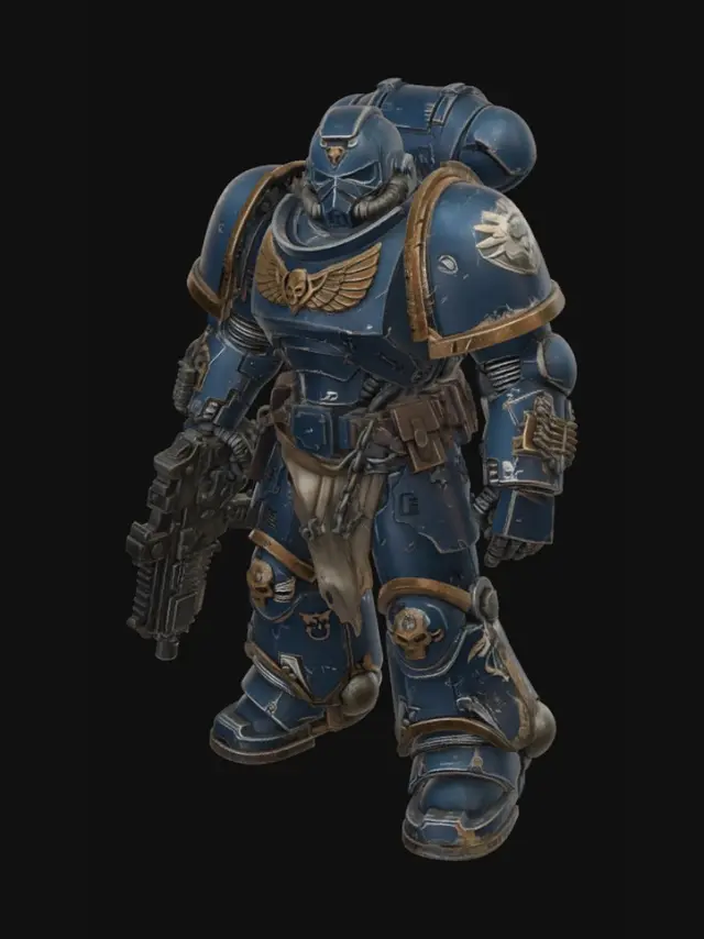 3D model for Ultramarine Warden of the Ruins