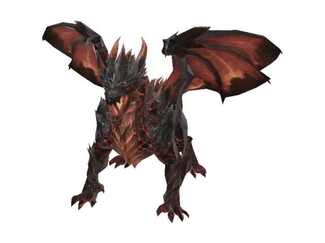 3D model for Emberborn Inferno Drake
