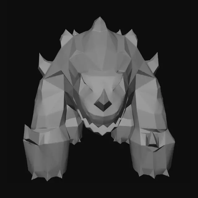 3D model for Crimson Behemoth