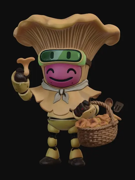 3D model for Mushroom Scout
