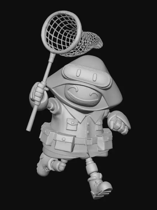 3D model for Pastel Net Ranger