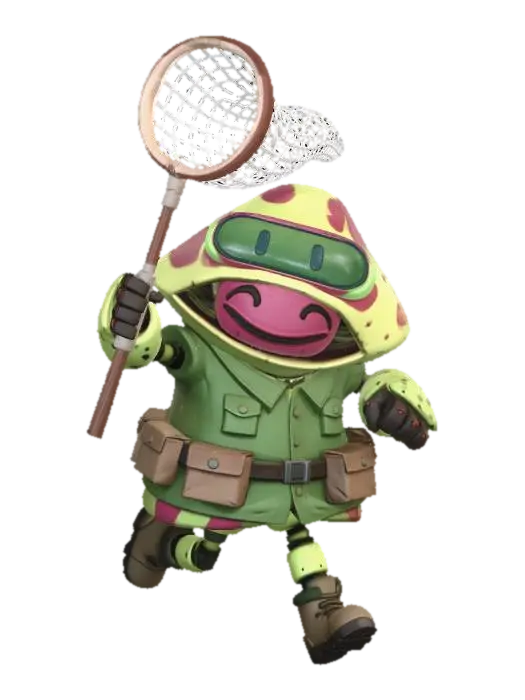 3D model for Pastel Net Ranger