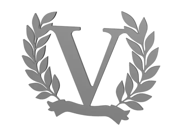 3D model for Victory Laurel Emblem