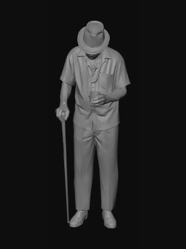 3D model for Seu Zé Pretinho