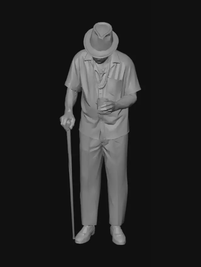3D model for Seu Zé Pretinho