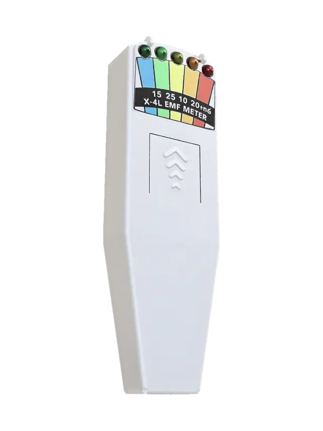 X-4L EMF Meter 3D model, vytvořený pomocí AI