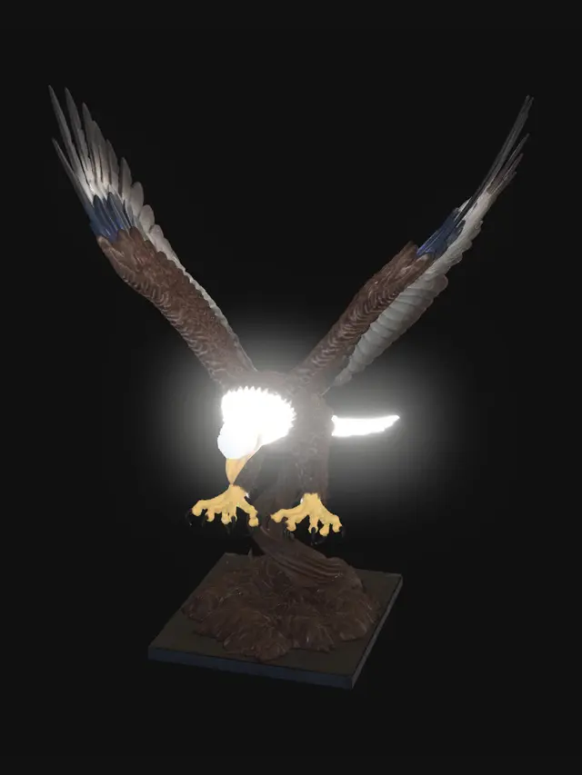 3D model for Eagle in Flight