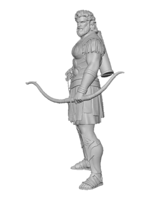 3D model for The Aegean Archer