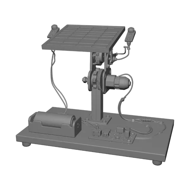 3D model for Solar Tracker Prototype