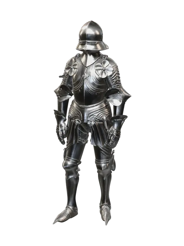 Fantasy Bodyarmor - Platearmor 3D model, vytvořený pomocí AI