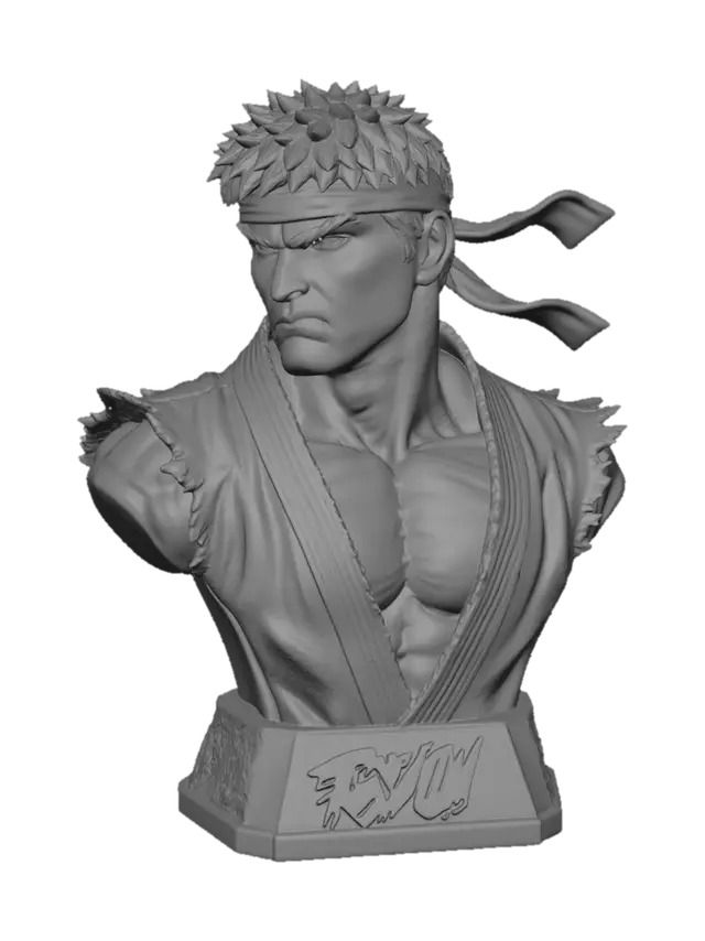 3D model for Ryu: Street Warrior