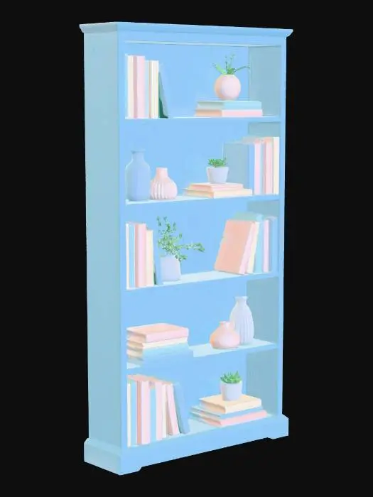 3D model for bookshelve