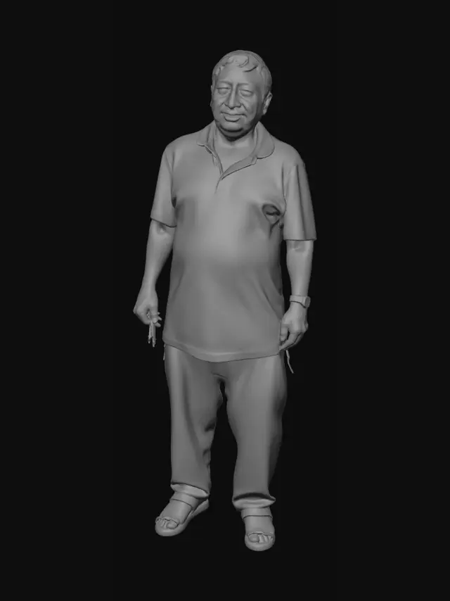 3D model for Man in a Laboratory