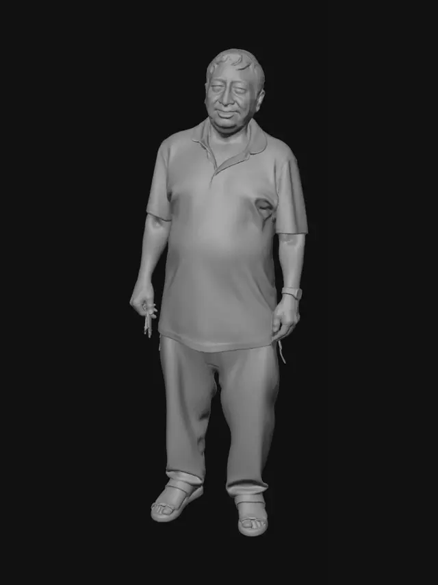 3D model for Man in a Laboratory