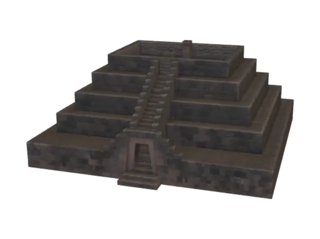 3D model for Stepped Stone Pyramid