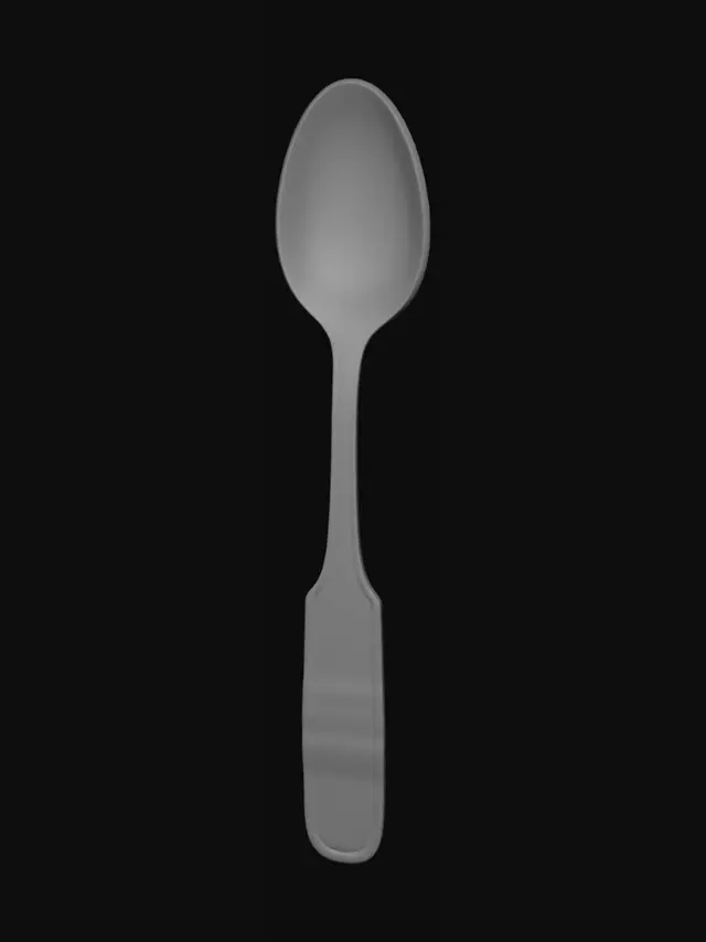 3D model for Spoon