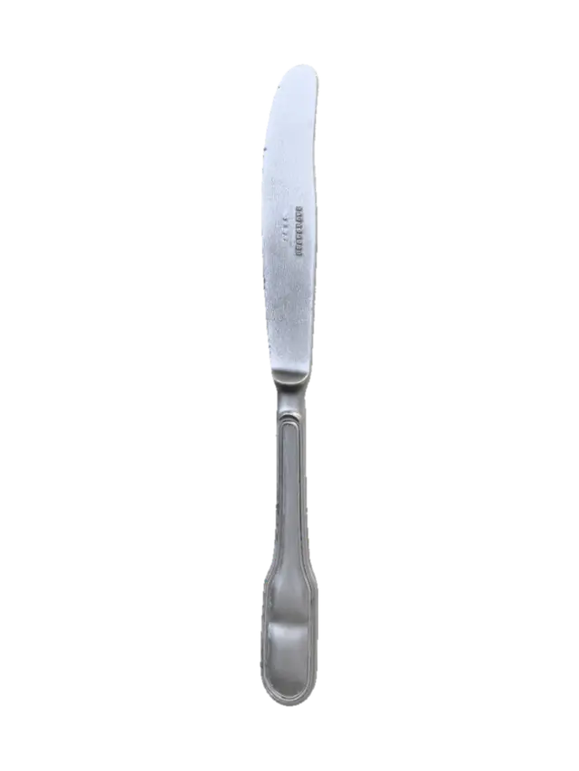 Dinner Knife - Silverware 3D model, vytvořený pomocí AI