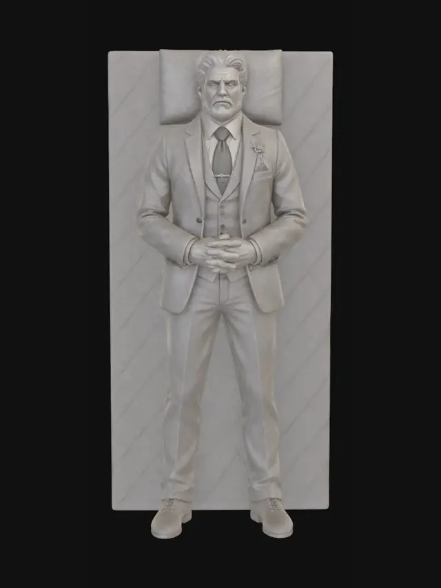 3D model for The Resting Gentleman
