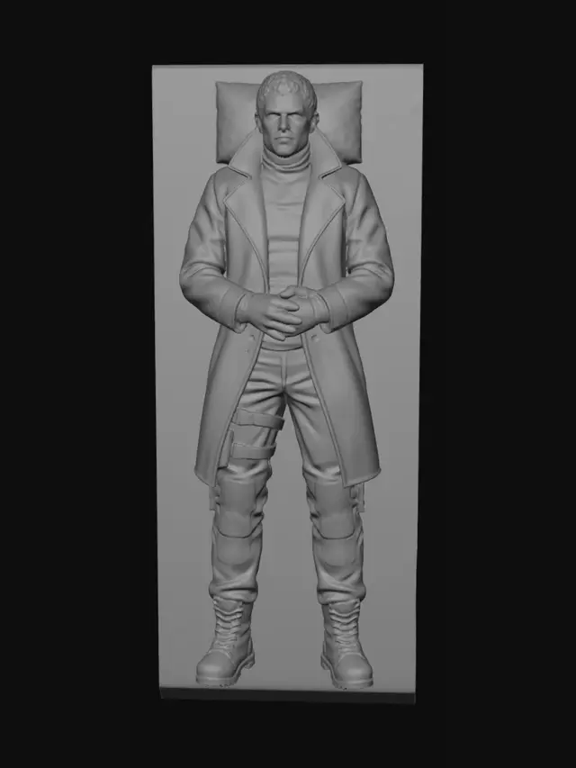 3D model for The Silent Sentinel