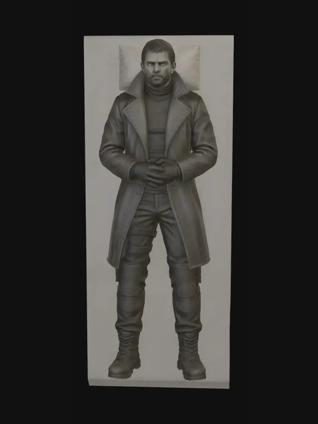 3D model for The Silent Sentinel