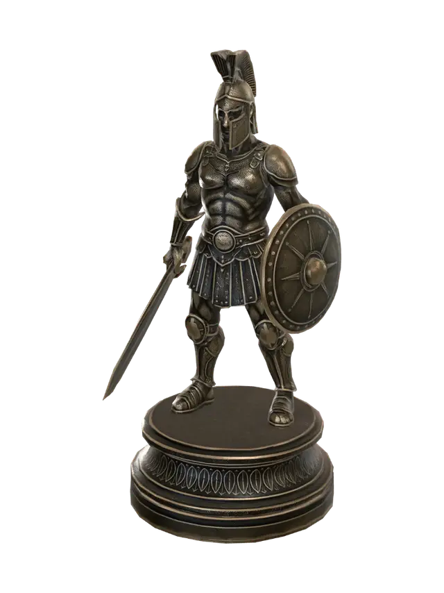 3D model for Bronze Hoplite
