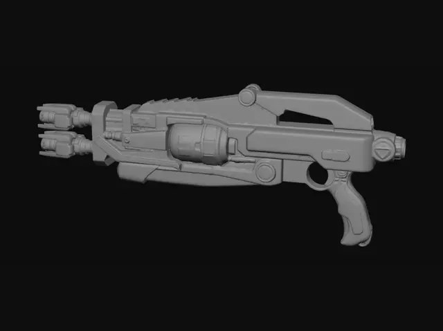 3D model for S.P.D. Pulse Blaster