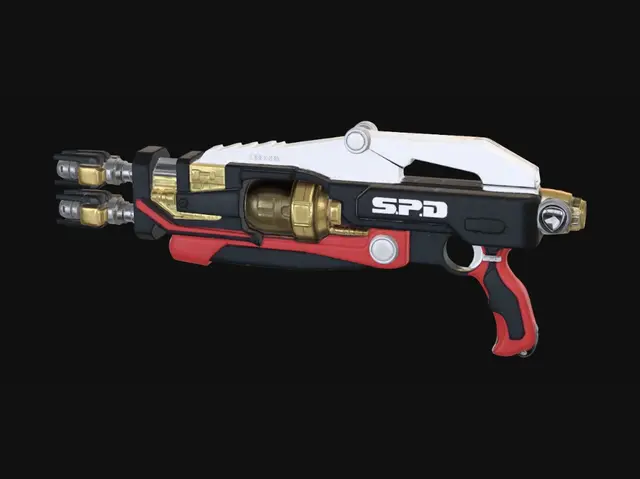 3D model for S.P.D. Pulse Blaster