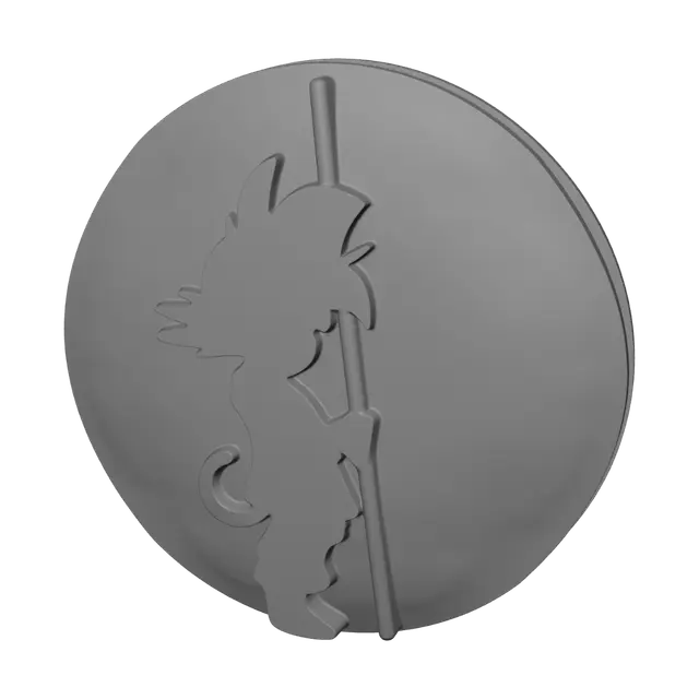 3D model for Goku with Power Pole